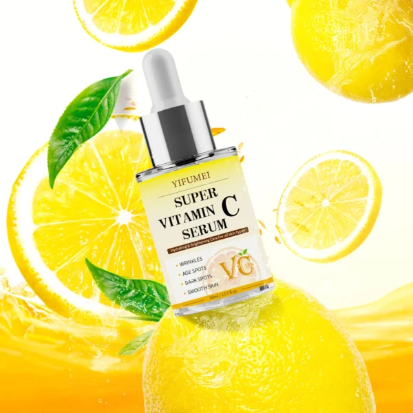 TIFUMEI 7 IN 1 Bright Skin Vitamin C Niacinamide Booster Serum Whitening Skin Tone Essence Fade Acne Mark Beauty Products 30ml - Image 2