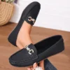 Women's Casual Slip on Mary Jane Shoes 2025 Spring Autumn New Fashion Round Toe Solid Soft Sole Flat Loafers Zapatos De Mujer - Image 6