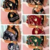 Summer Elegant Floral Print Bodycon Mini Dress Women 2024 Fashion Sexy Deep V-neck Package Hip Dresess Office Lady Party Dress - Image 6