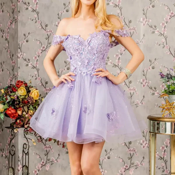 Lamour 2025 New Lovely Quinceanera Dresses Short Above Knees Princess Party Birthday Gowns Vestido De Novia 15 Anos Casamento - Image 2