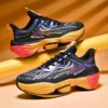 New Men Sneakers Comfort Anti Slip Urltra-Light Outdoor Running Shoes Thick Bottom Wear Resistant Shock Absorbent Training Shoes - Image 2