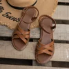 Chic Spring Essential: Women's Lightweight Flat Sandals with Easy-Fit Elastic Band, Perfect for All-Day Comfort and Style - Image 2