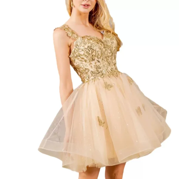Lamour 2025 New Lovely Quinceanera Dresses Short Above Knees Princess Party Birthday Gowns Vestido De Novia 15 Anos Casamento - Image 5