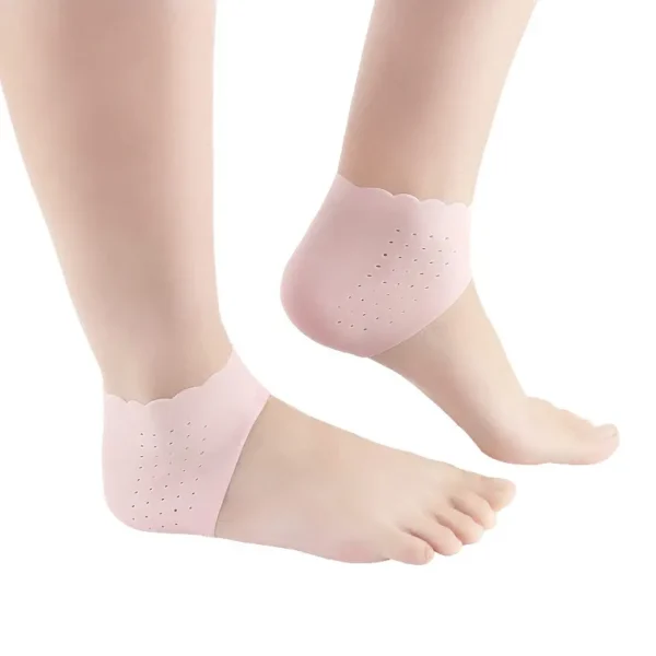 Silicone Heel Protector Protective Sleeve Heel Spur Pads For Relief Plantar Fasciitis Heel Pain Reduce Pressure On Heel 1 Pair - Image 5