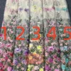 Customized Elegant Floral Tulle Prom Dresses Long Sleeves V-Neck Lace Appliques A-Line Evening Gown Formal Party Dress - Image 2