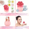 Silicone Ice Facial Roller Face Lifting Contouring Tools Ice Cube Cooling Facial Edema Eye Body Massager Beauty Skin Care Tools - Image 4