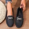 Women's Casual Slip on Mary Jane Shoes 2025 Spring Autumn New Fashion Round Toe Solid Soft Sole Flat Loafers Zapatos De Mujer - Image 5