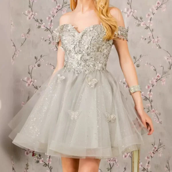 Lamour 2025 New Lovely Quinceanera Dresses Short Above Knees Princess Party Birthday Gowns Vestido De Novia 15 Anos Casamento - Image 4