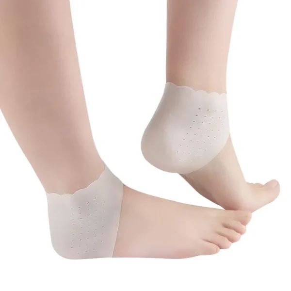 Silicone Heel Protector Protective Sleeve Heel Spur Pads For Relief Plantar Fasciitis Heel Pain Reduce Pressure On Heel 1 Pair - Image 6
